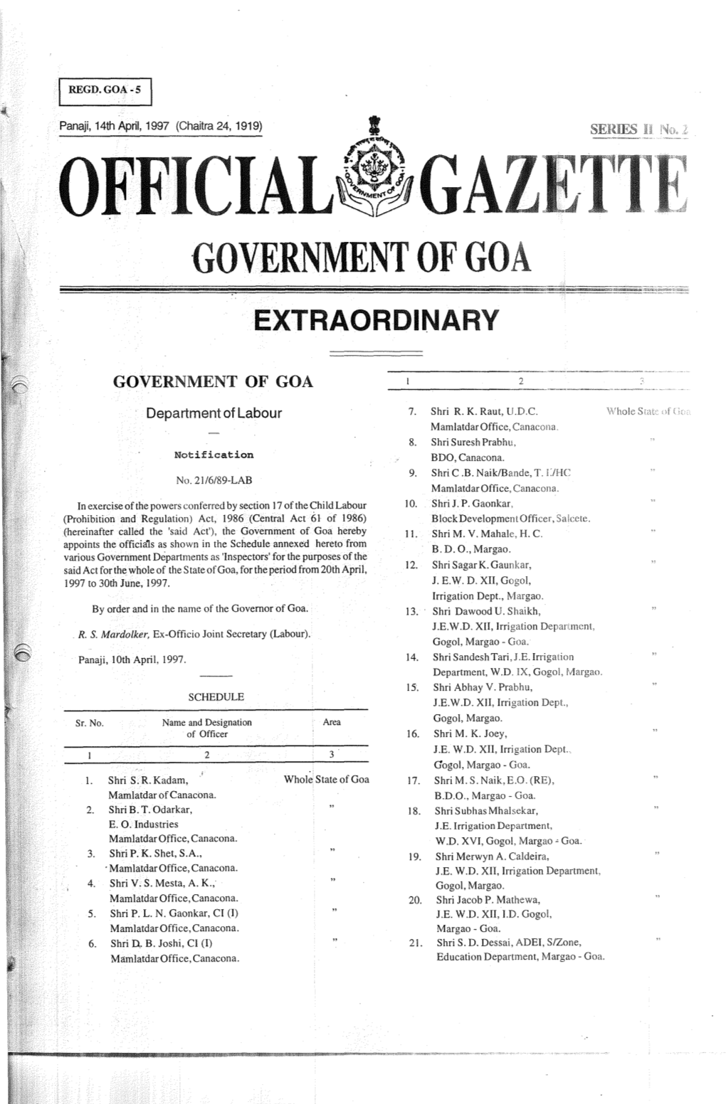 Government of Go