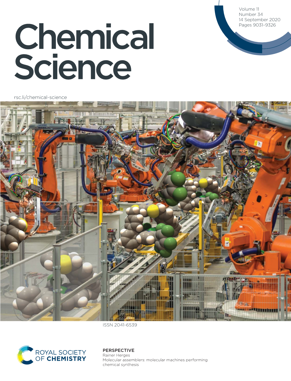 Molecular Machines Performing Chemical Synthesis Chemical Science