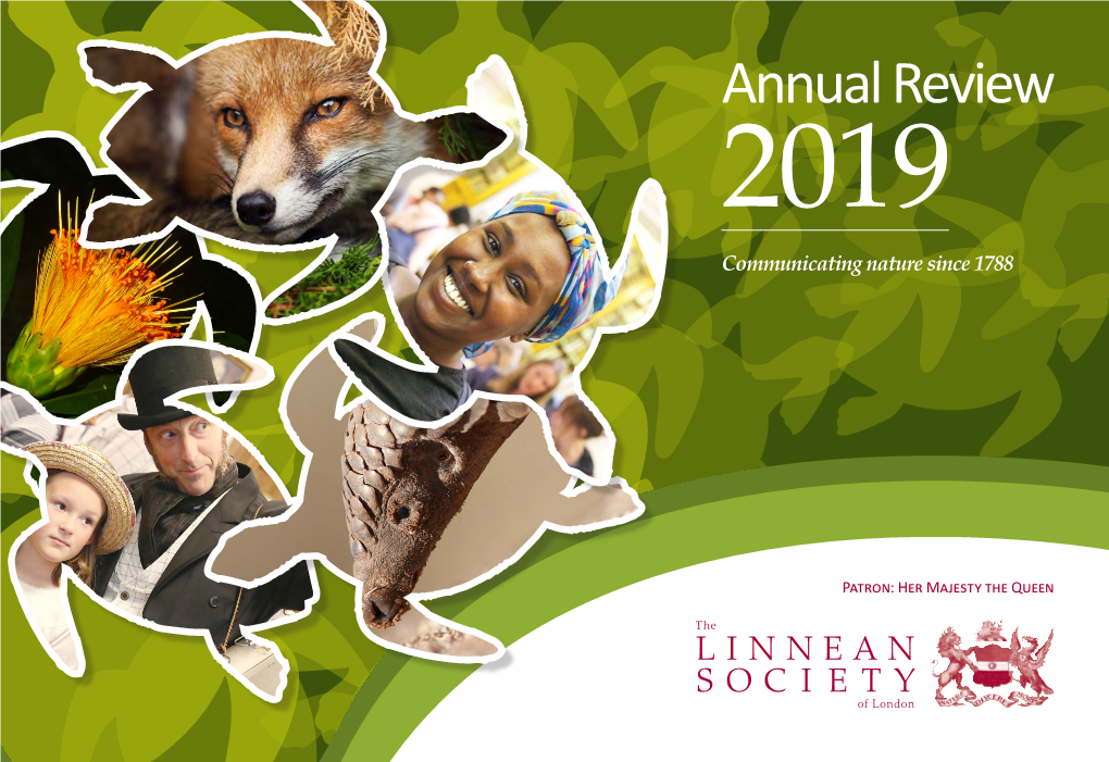 Annual Review 2019 Communicating Nature Since 1788