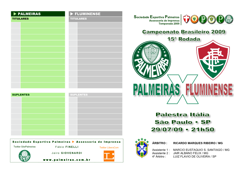 Palmeiras Fluminense