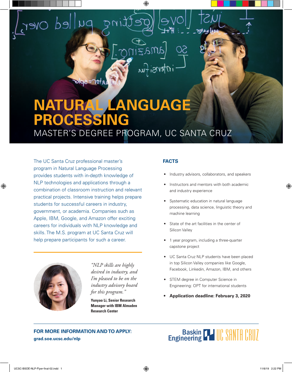 UCSC NLP Brochure