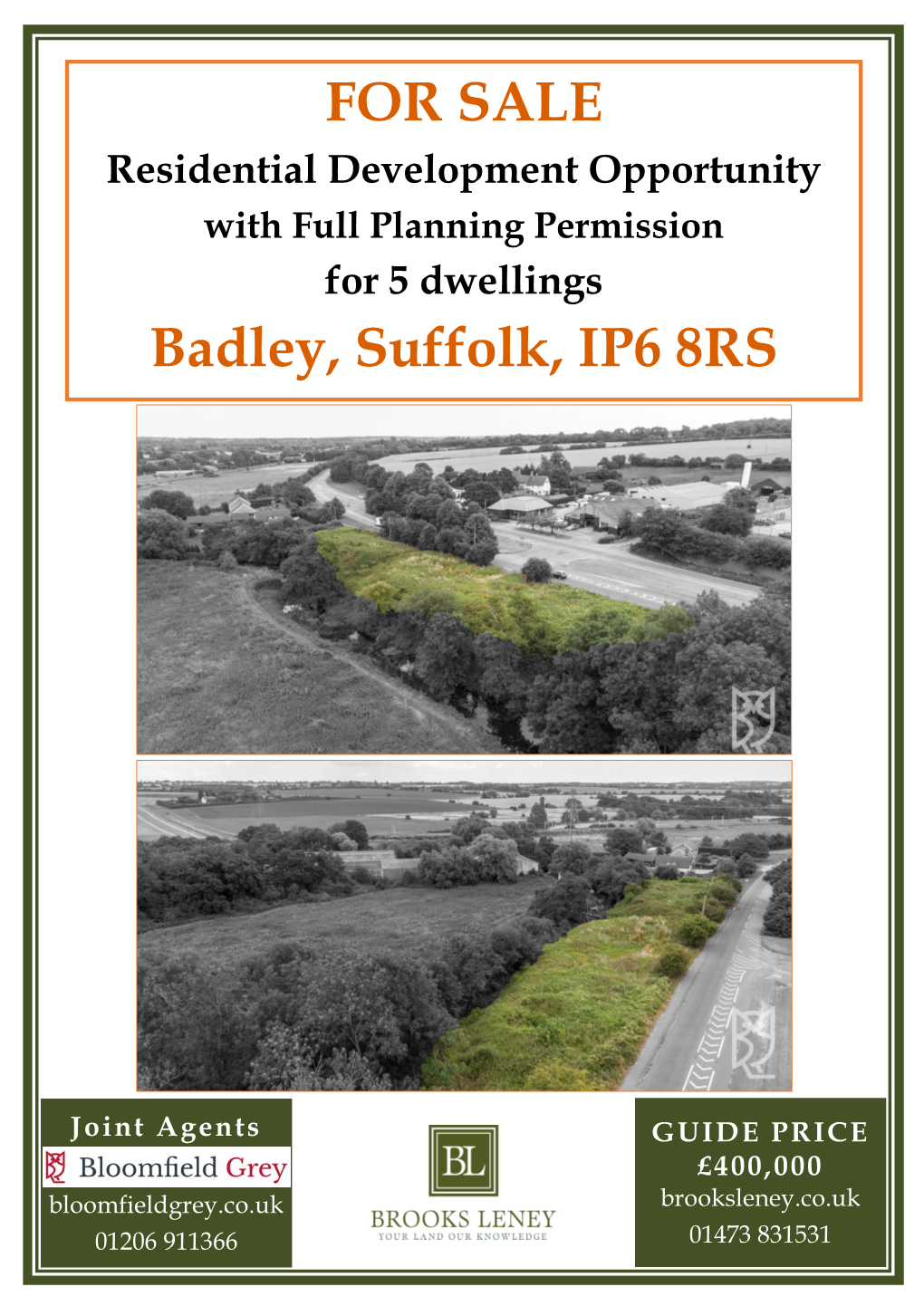 FOR SALE Badley, Suffolk, IP6