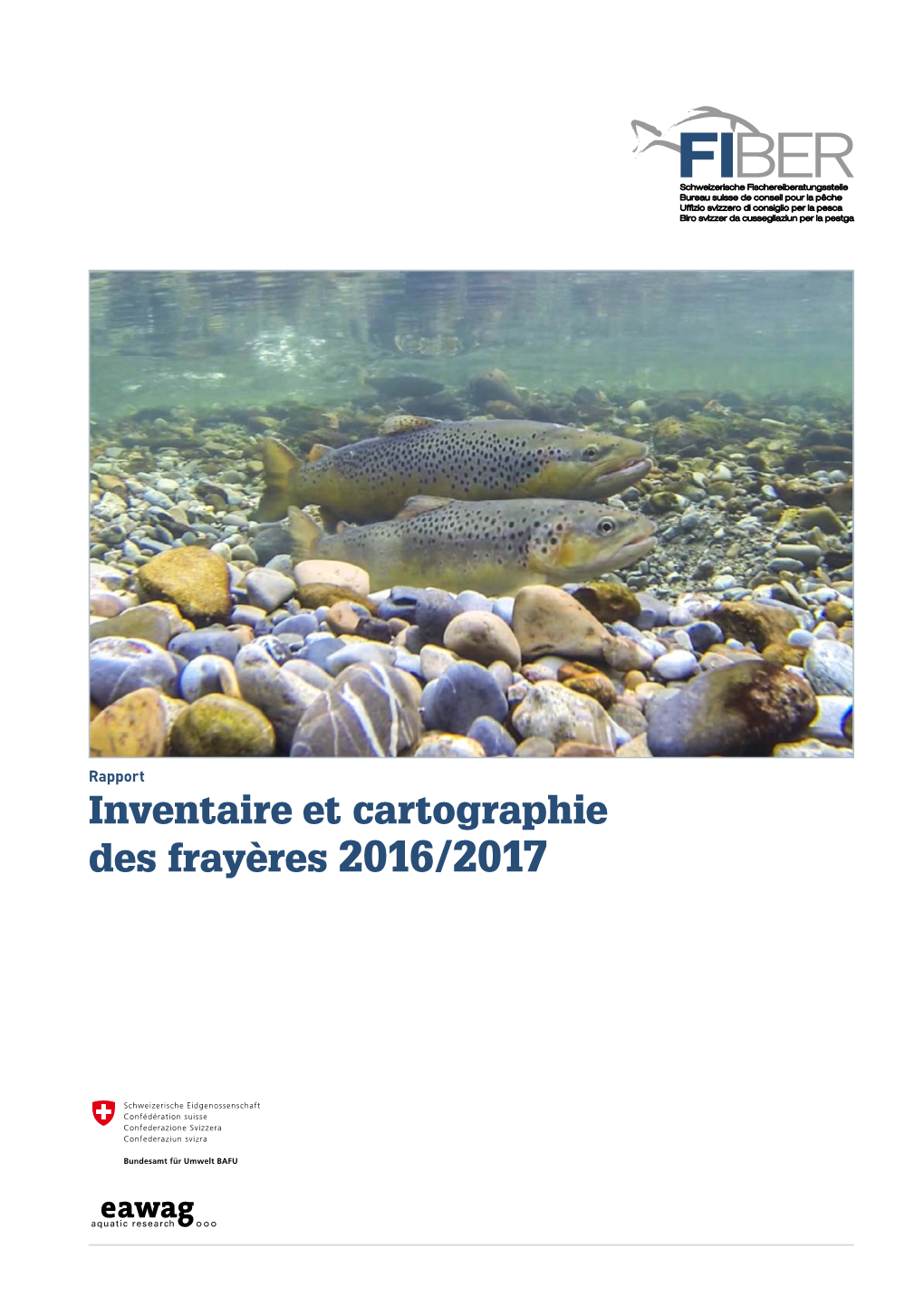 Inventaire Et Cartographie Des Frayères 2016/2017
