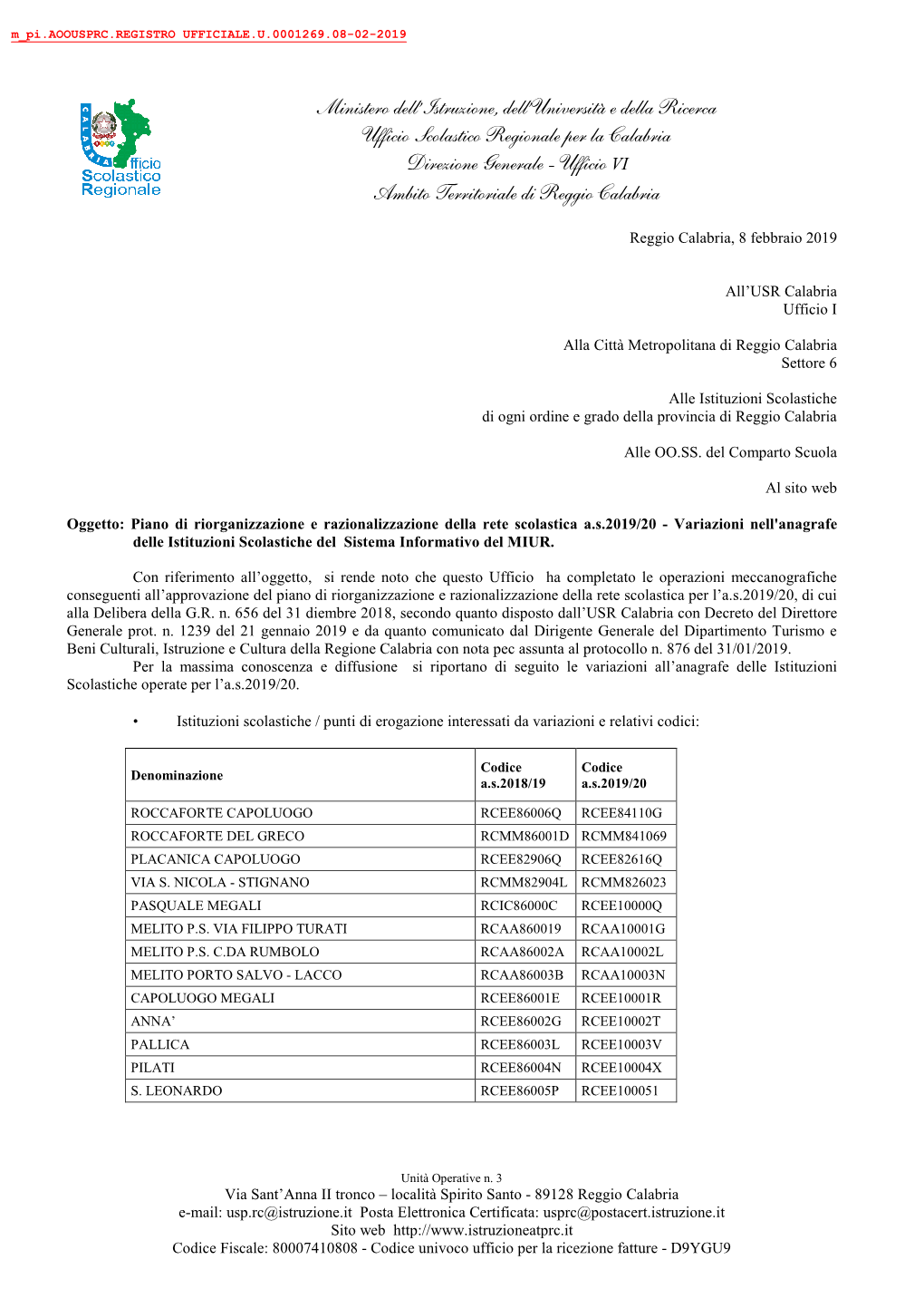 M Pi.AOOUSPRC.REGISTRO UFFICIALE(U).0001269.08-02-2019