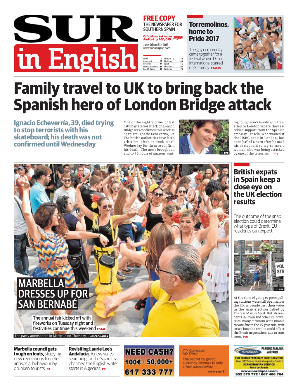 Family Travel to UK to Bring Back the Spanish Hero of London Bridge Attack