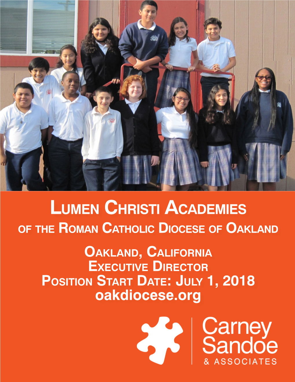 Lumen Christi Academies of the Roman Catholic Diocese of Oakland