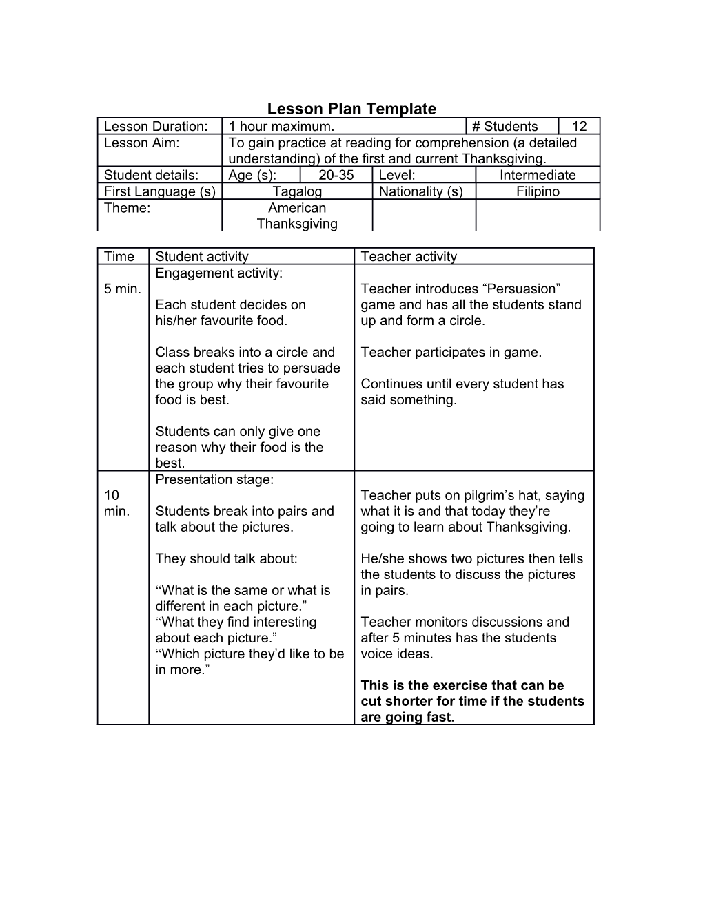 Lesson Plan Template s2