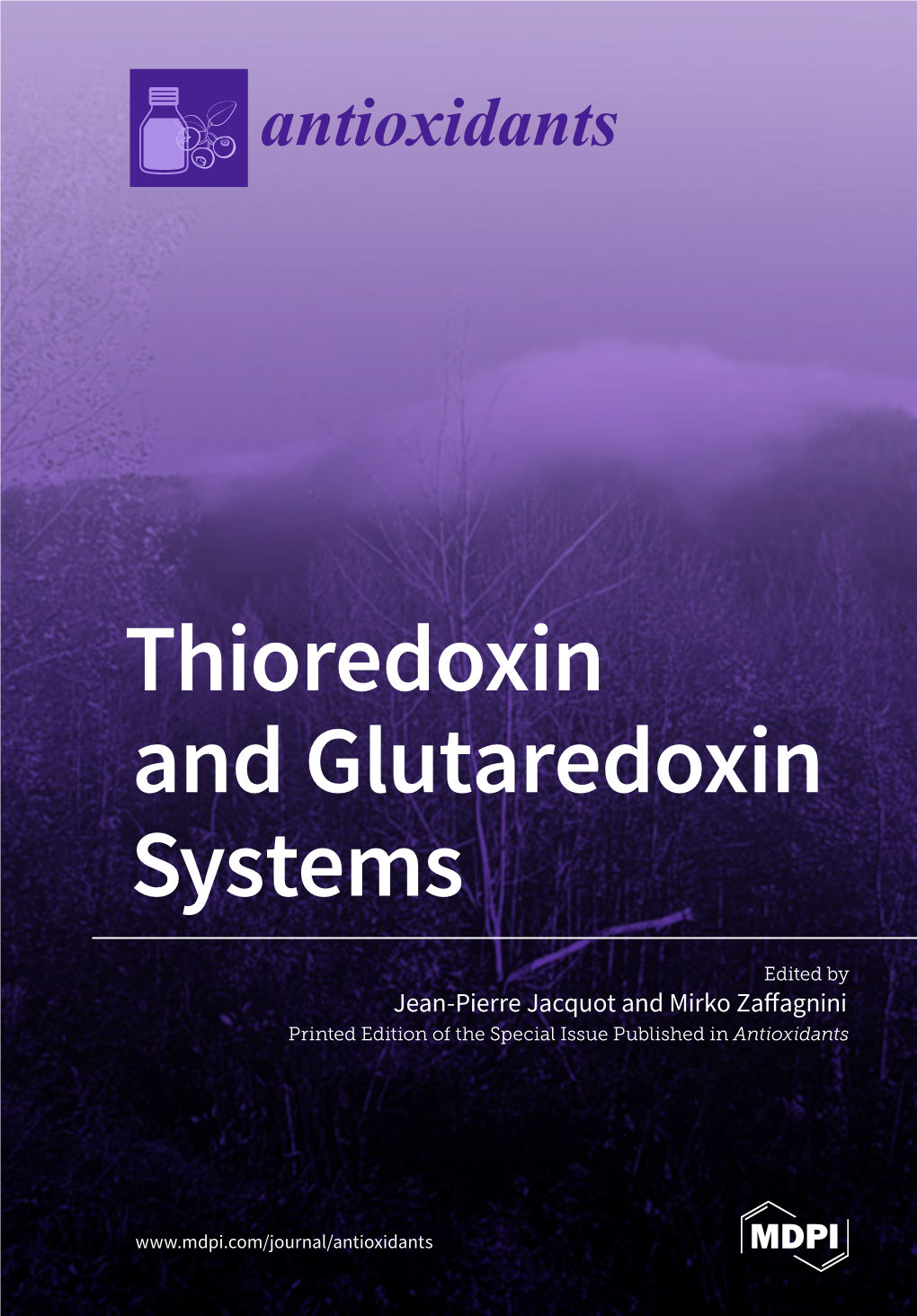 Thioredoxin and Glutaredoxin Systems