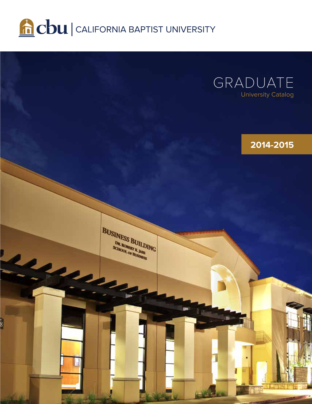 GRADUATE University Catalog