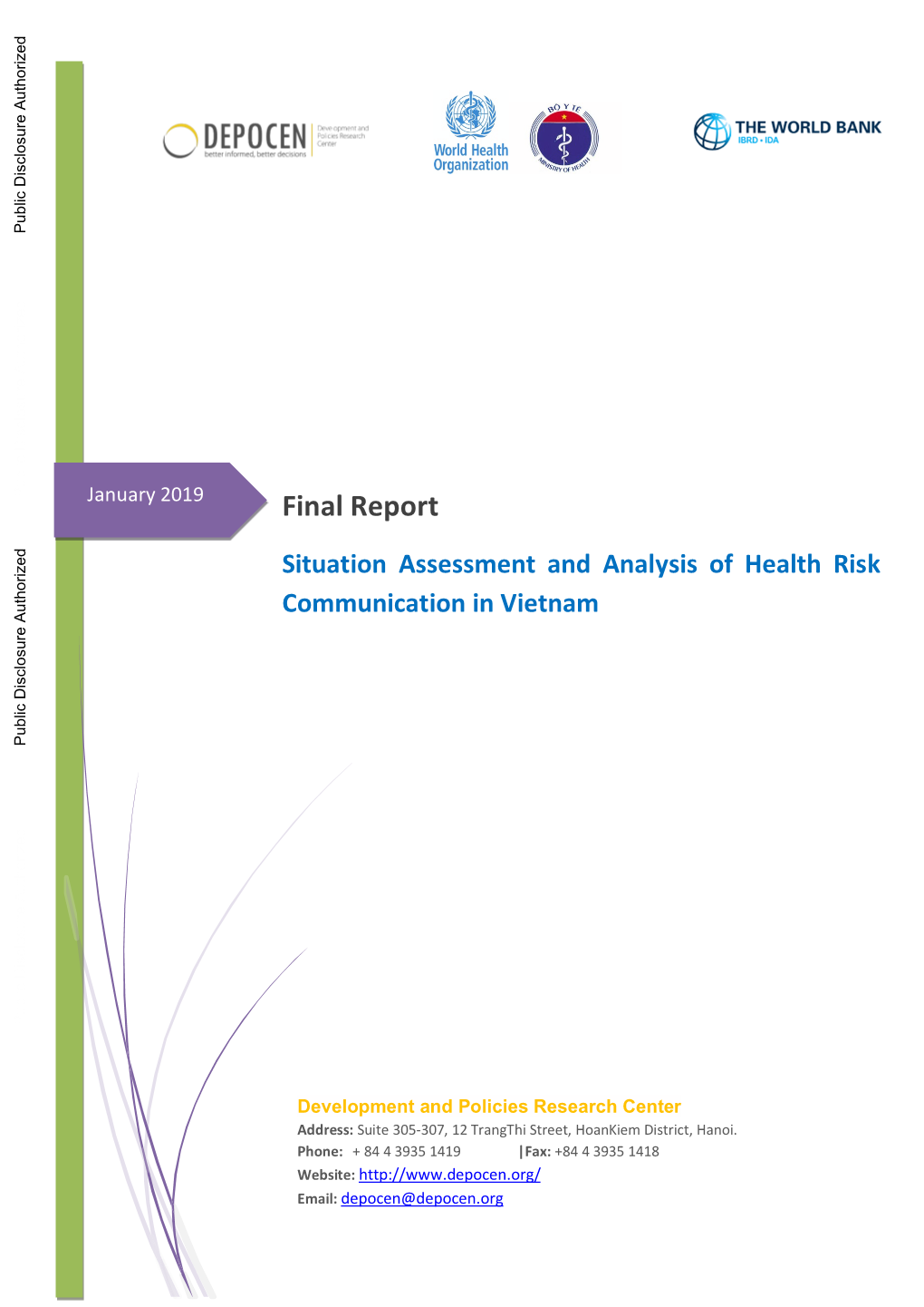 Situation-Assessment-And-Analysis-Of-Health-Risk-Communication-In-Vietnam-Final-Report.Pdf