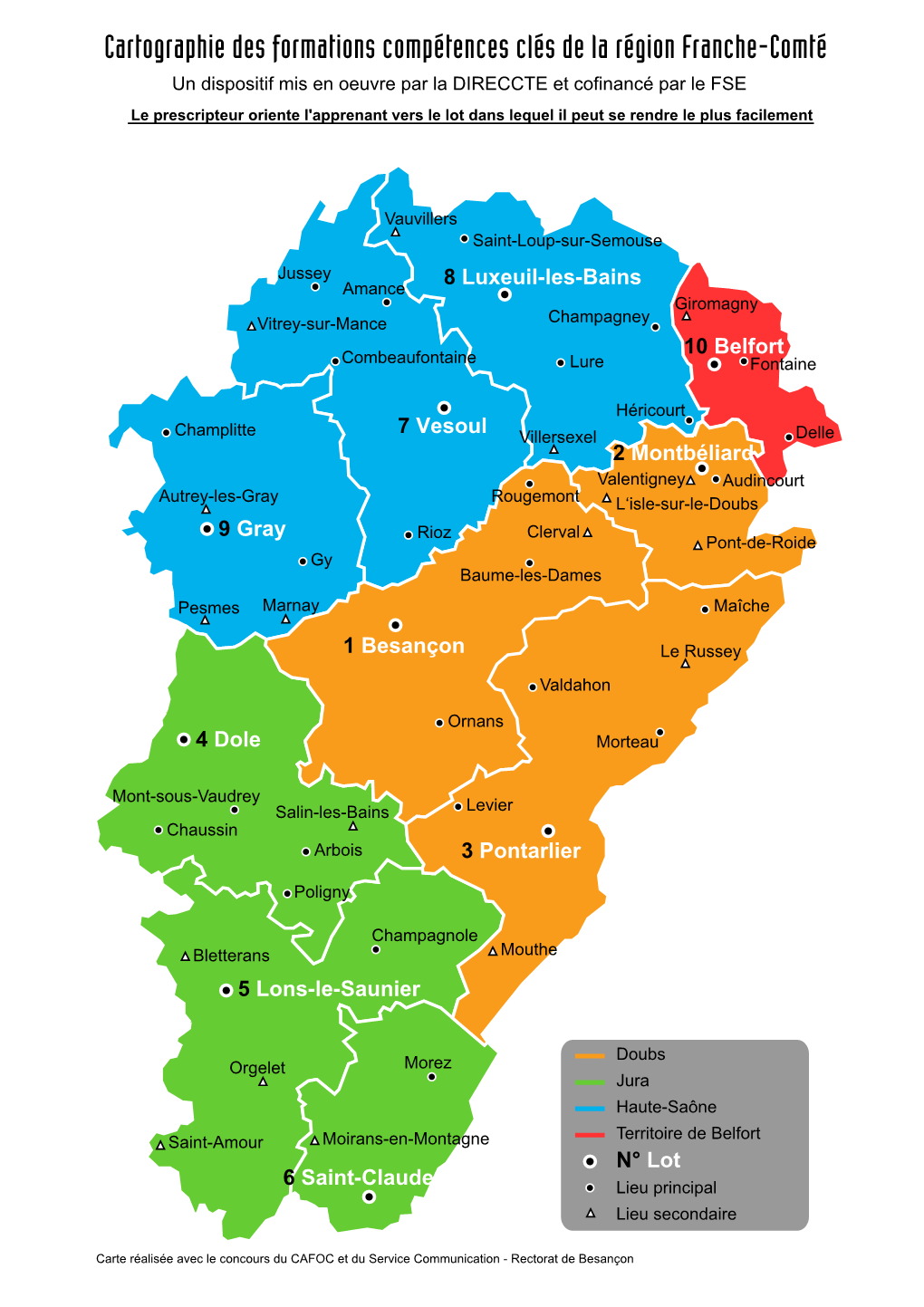 Cartographie Des Formations Compétences Clés De La Région
