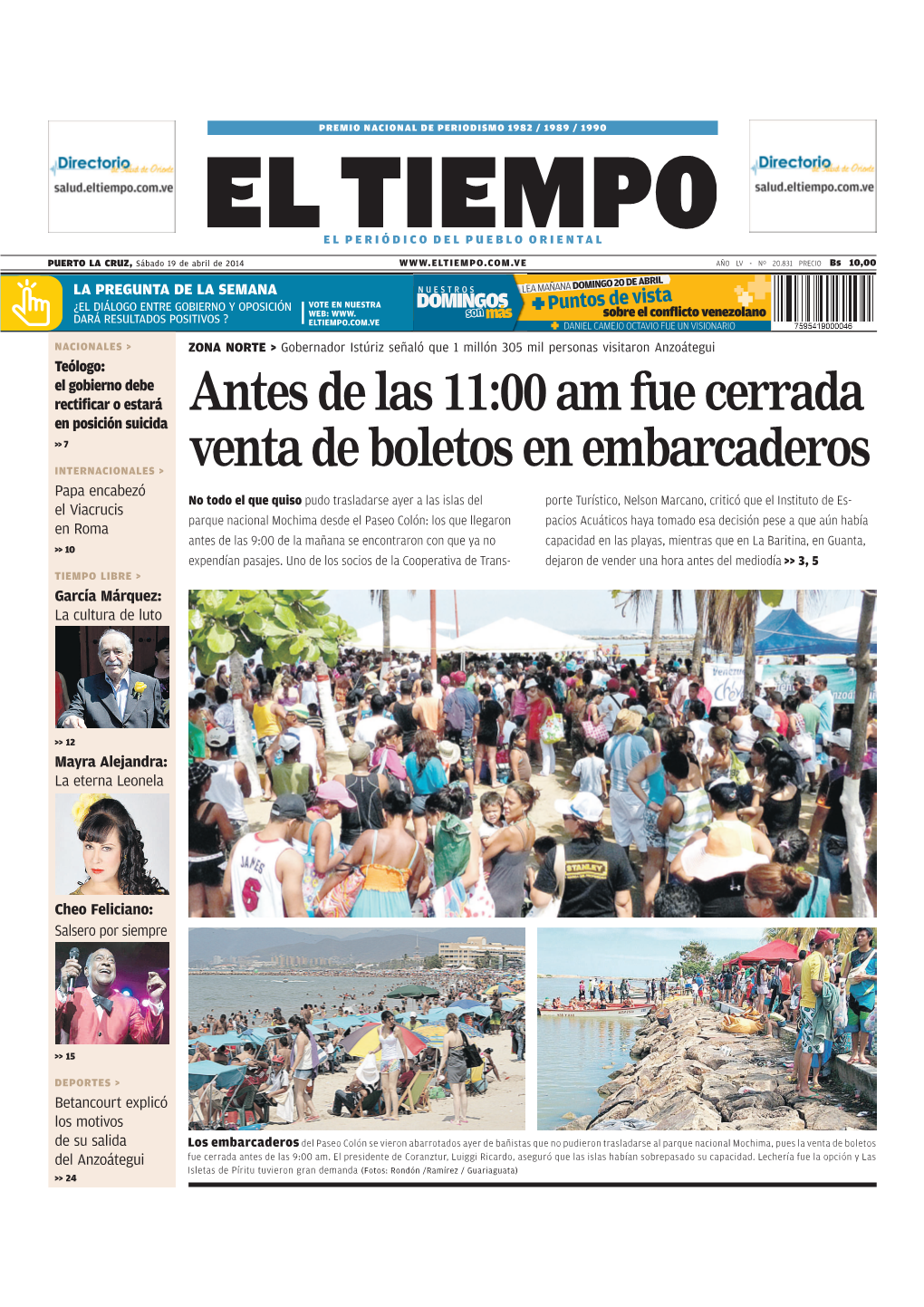 Antes De Las 11:00 Am Fue Cerrada Venta De Boletos En Embarcaderos