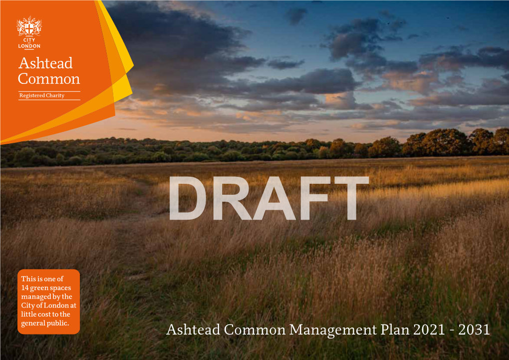 Ashtead Common Management Plan 2021