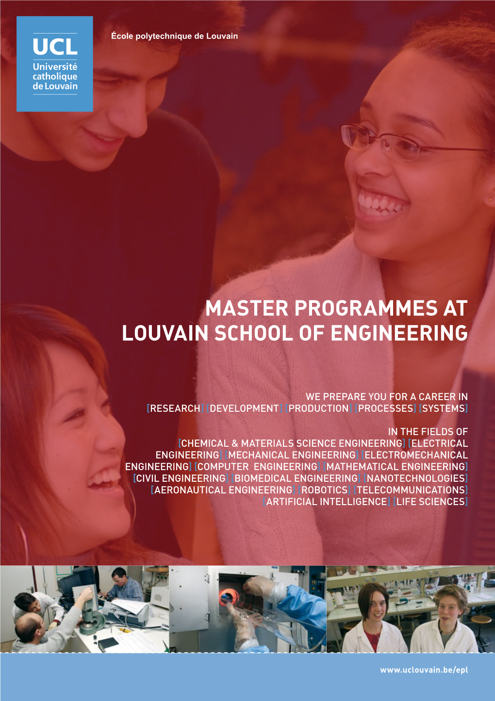 Master Programmes at Louvain School of Engineering
