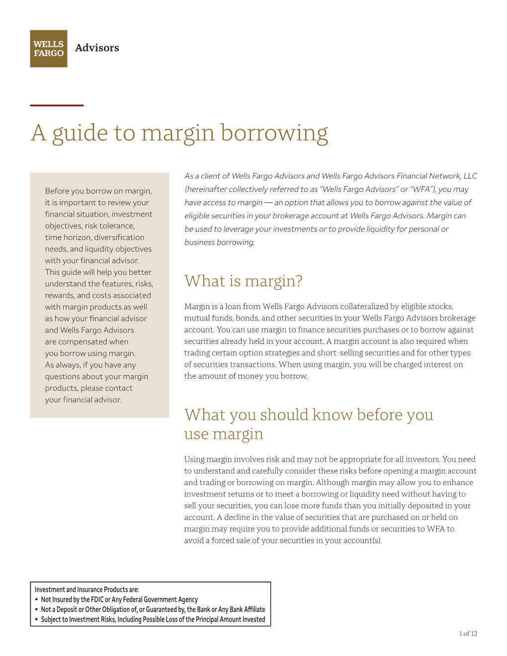 A Guide to Margin Borrowing