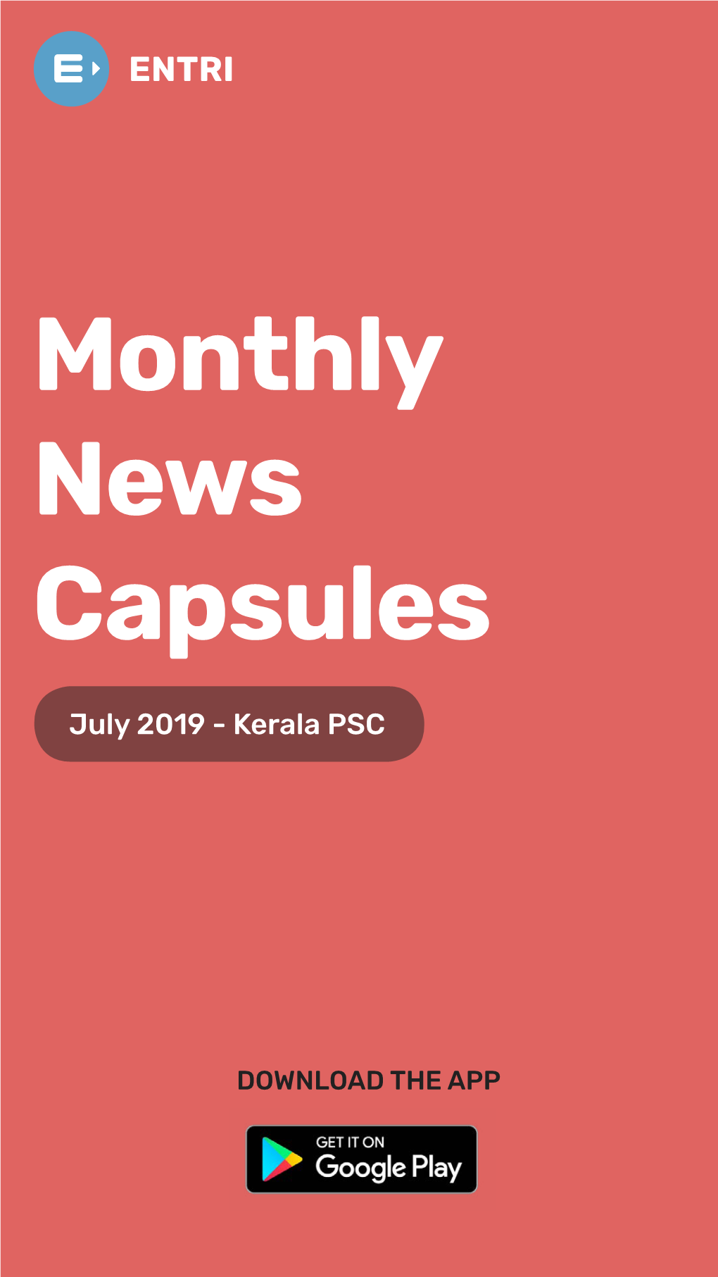 July 2019 - Kerala PSC