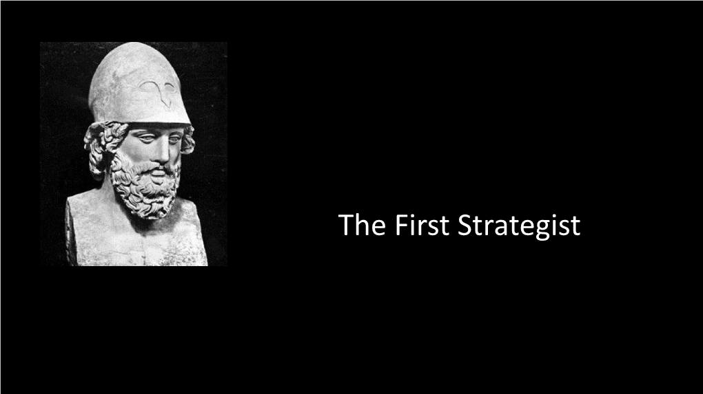 The First Strategist, Presentation (Feiler)