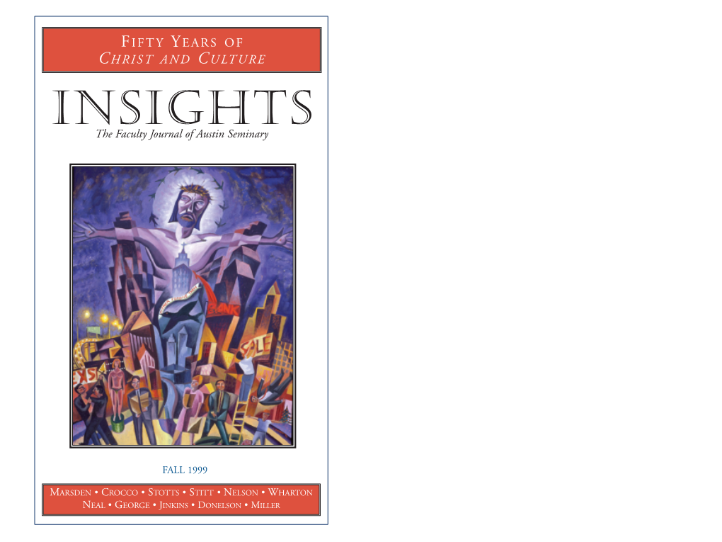 Insights Fall 99