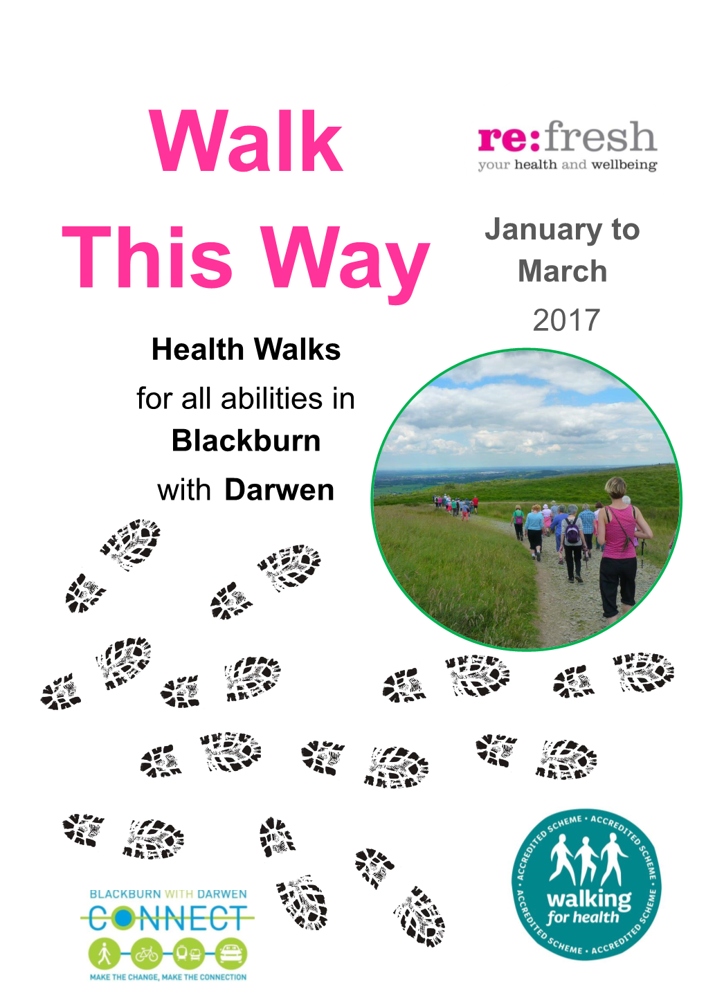 Health Walks for All Abilities in Blackburn with Darwen January To