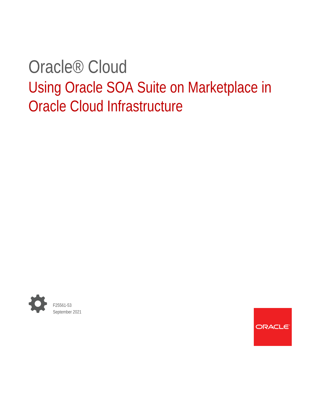 Using Oracle SOA Suite on Marketplace in Oracle Cloud Infrastructure