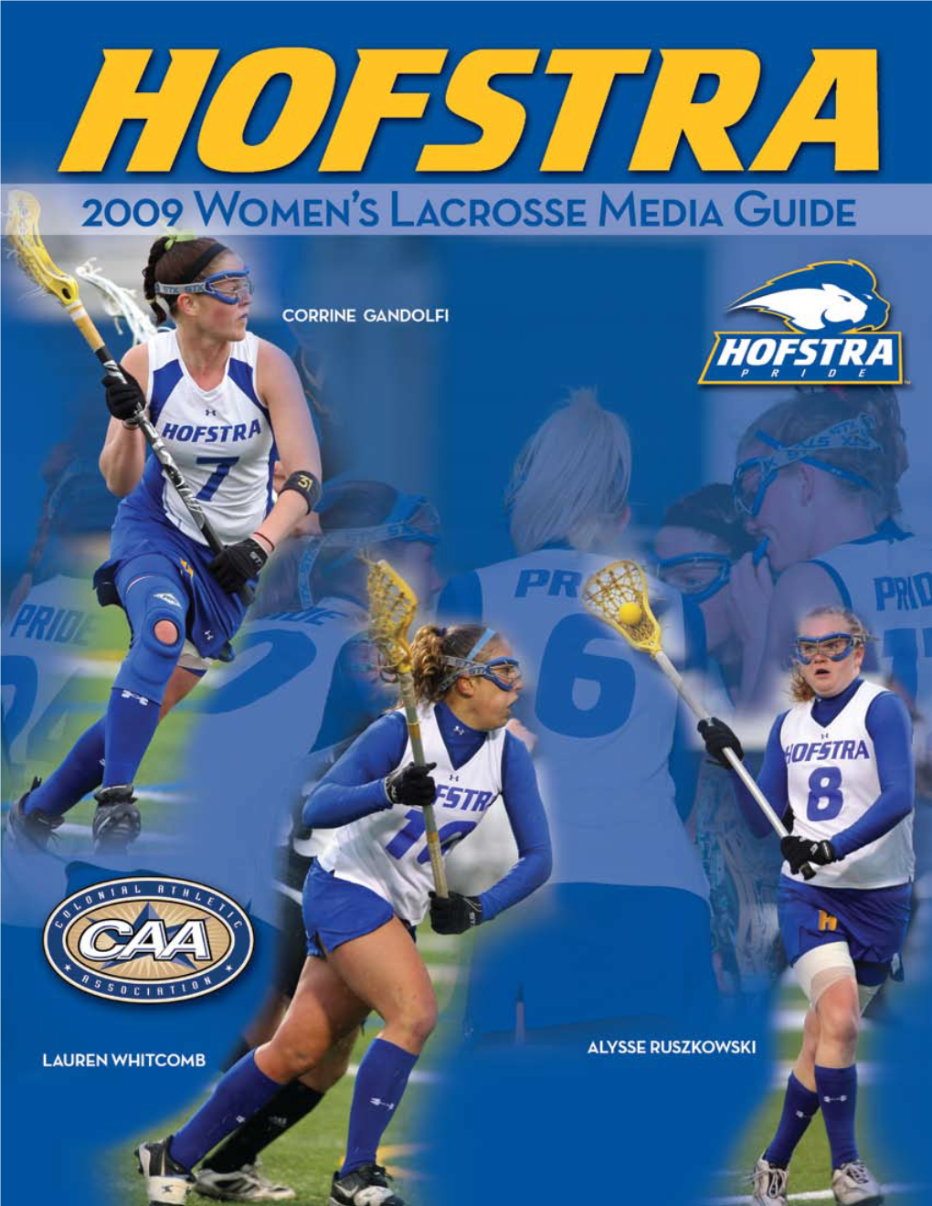 2009 Hofstra University Women's Lacrosse Schedule