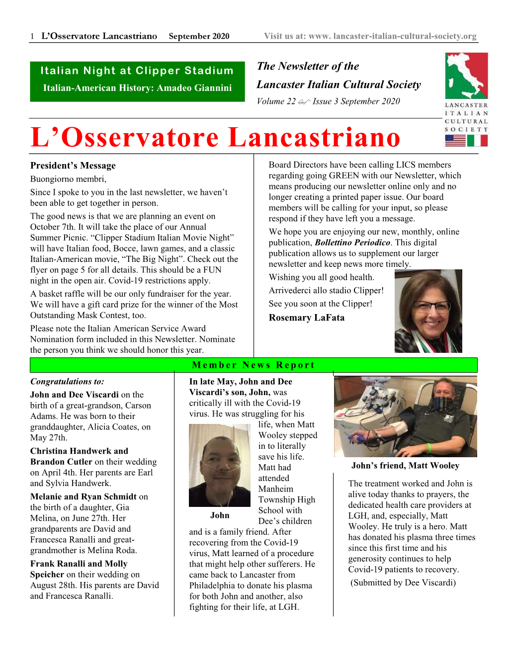 L'osservatore Lancastriano