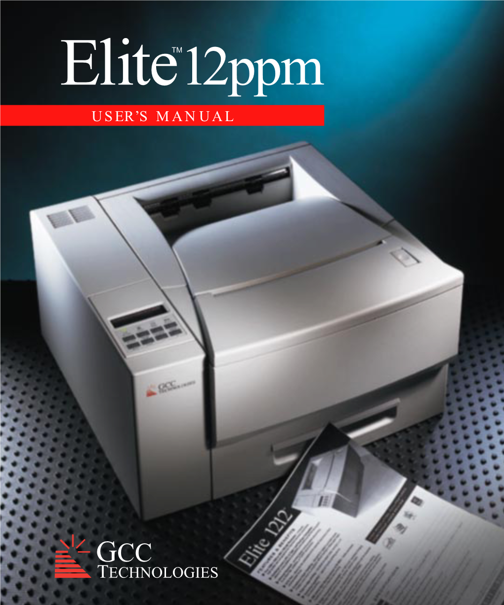 GCC Technologies Elite 12Ppm Laser Printer