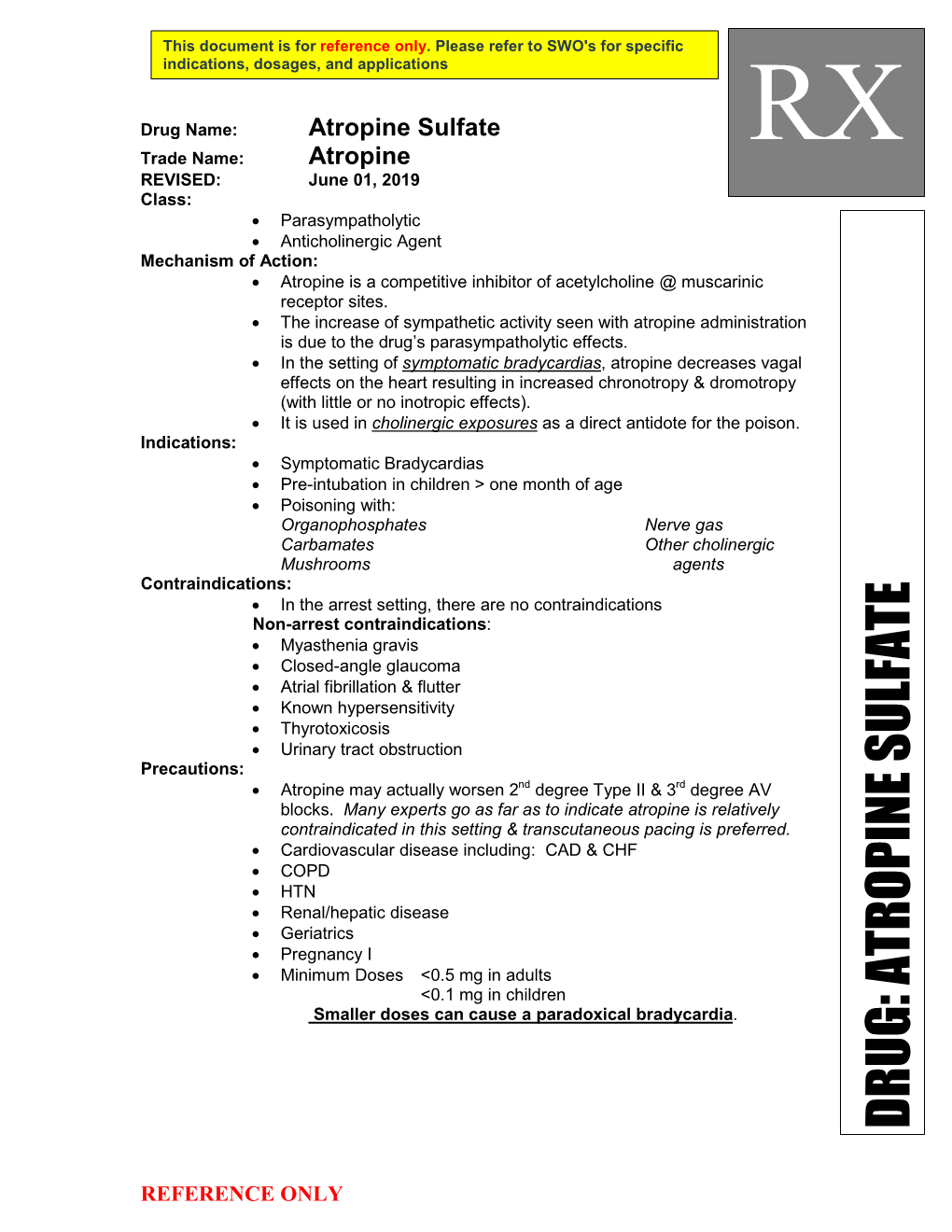 Atropine Sulfate