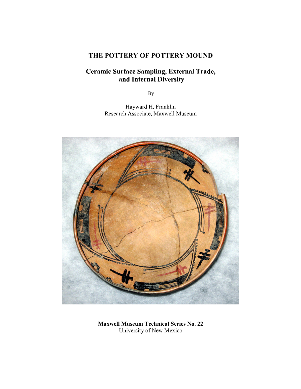 The Pottery of Pottery Mound: Ceramic Surface Sampling, External Trade, and Internal Diversity