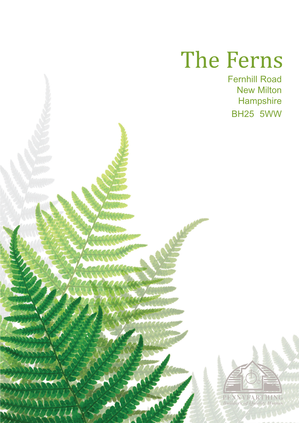 The Ferns Fernhill Road New Milton Hampshire BH25 5WW Locality