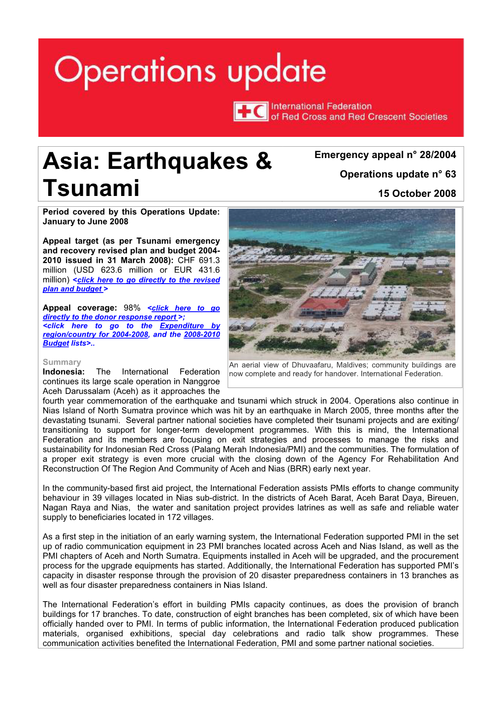 Earthquakes & Tsunami