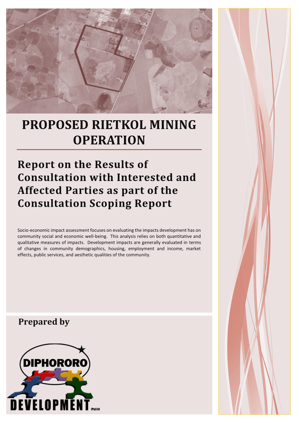 Proposed Rietkol Mining Operation