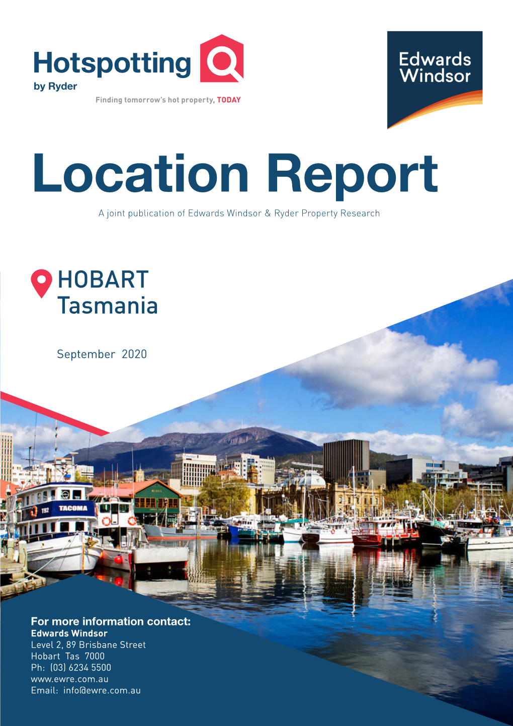 Location Report a Joint Publication of Edwards Windsor & Ryder Property Research