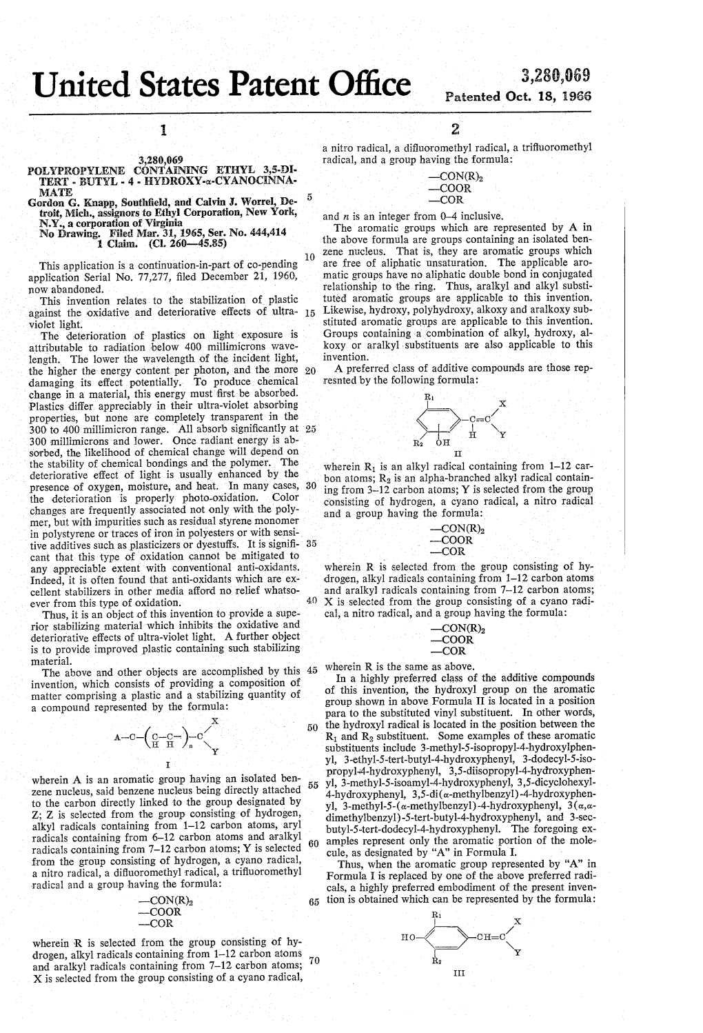 SD--CC OE H Y Sorbed, the Likelihood of Chemical Change Will Depend on II the Stability of Chemical Bondings and the Polymer