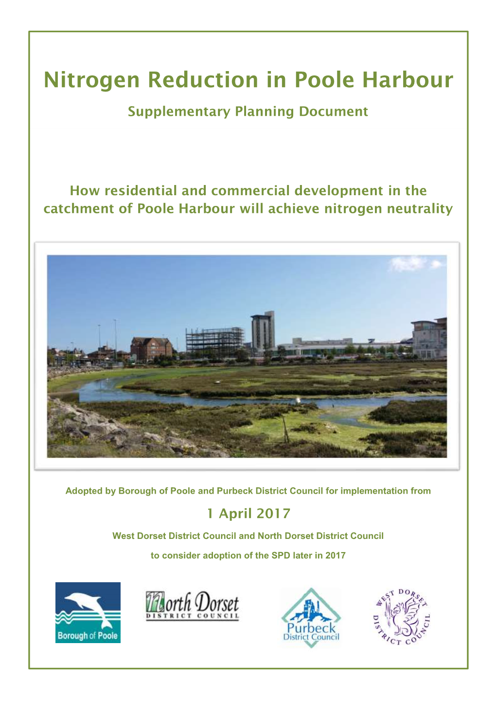 Nitrogen Reduction in Poole Harbour