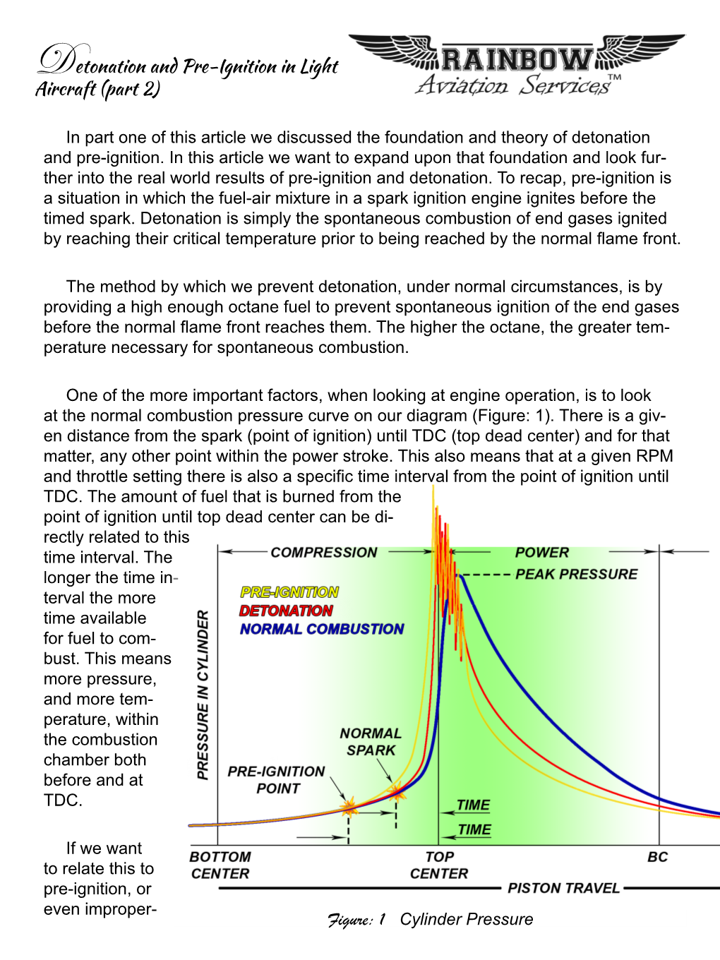 Detonation and Pre-Ignition in Light Aircraft (Part 2)