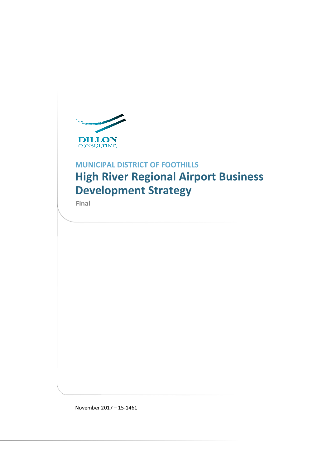 High River Airport Business Plan