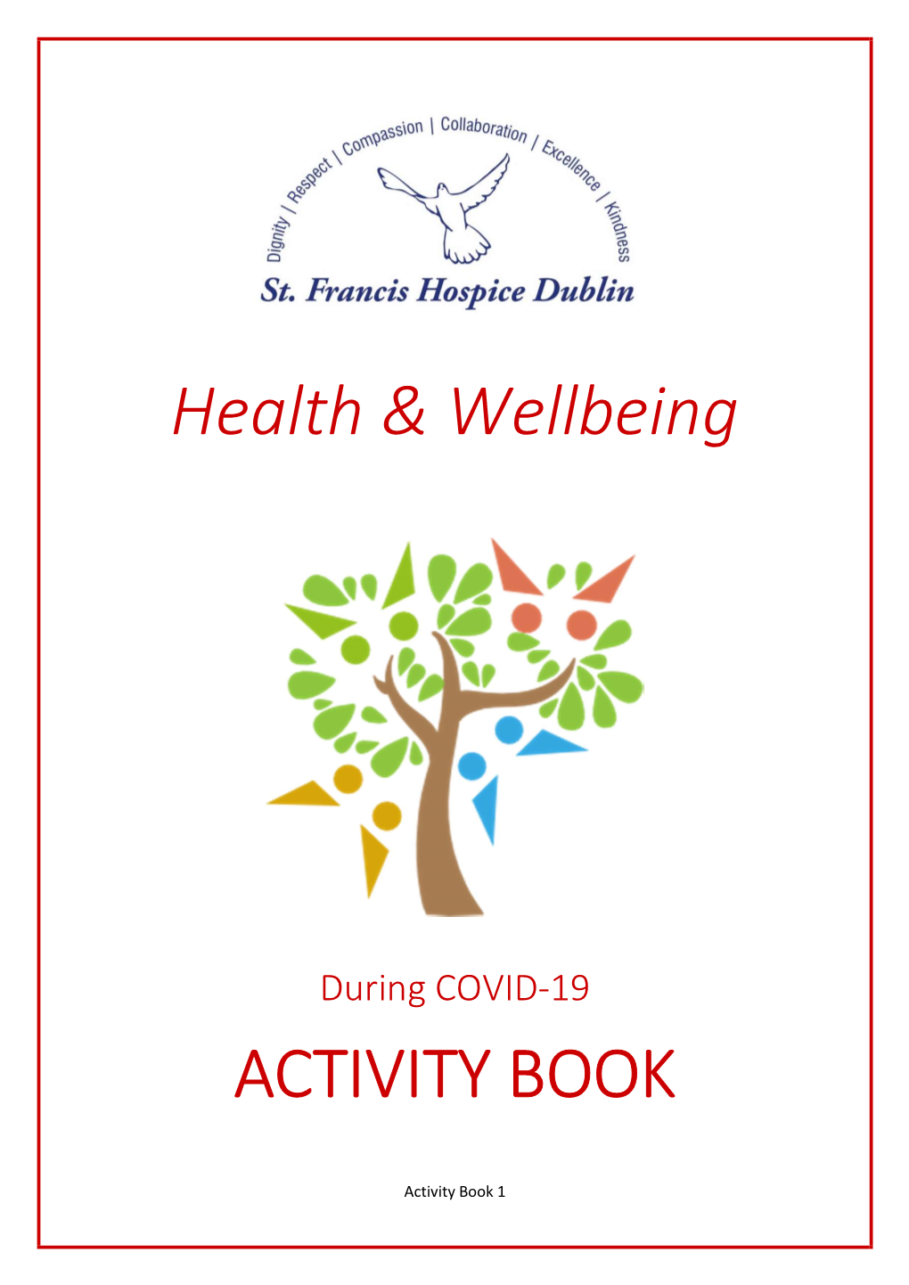 Health and Wellbeing During COVID-19 Activity Book