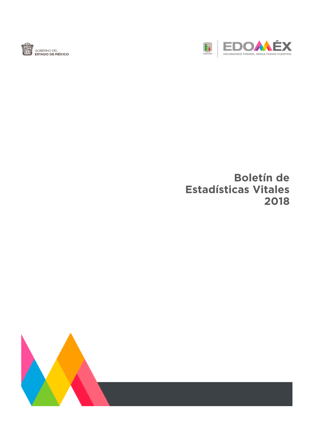 Boletín De Estadísticas Vitales 2018