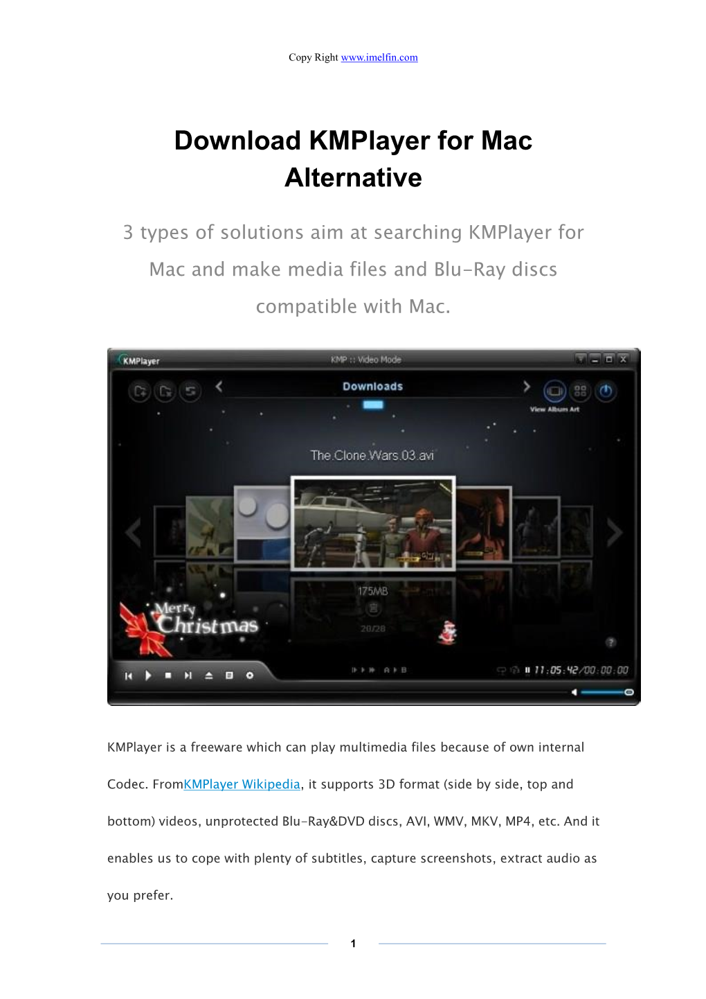 Download Kmplayer for Mac Alternative
