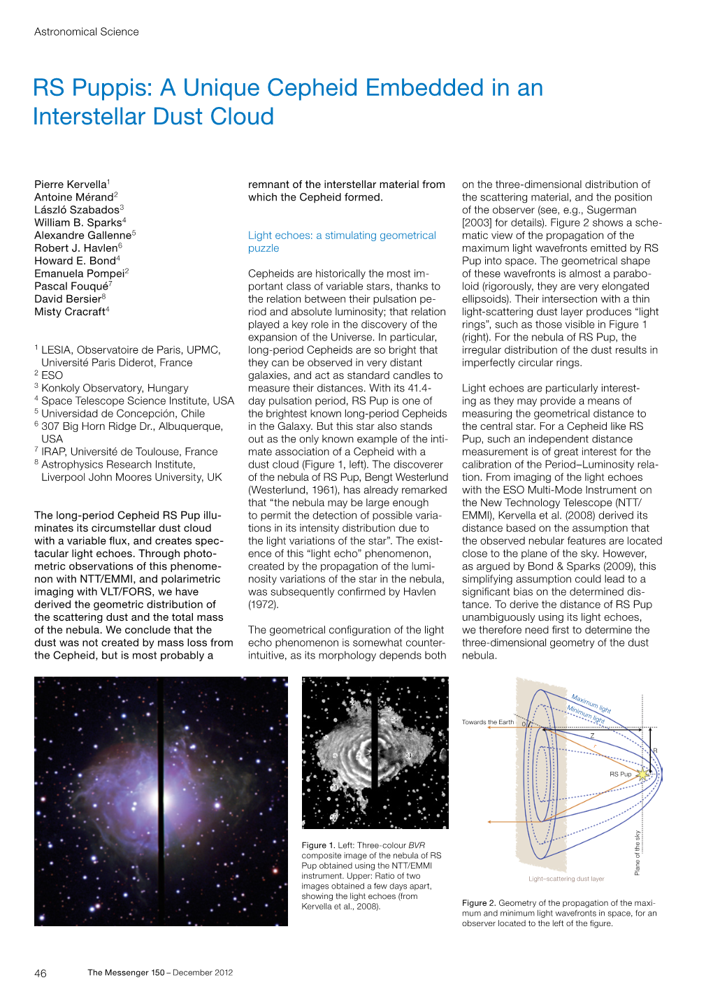 RS Puppis: a Unique Cepheid Embedded in an Interstellar Dust Cloud