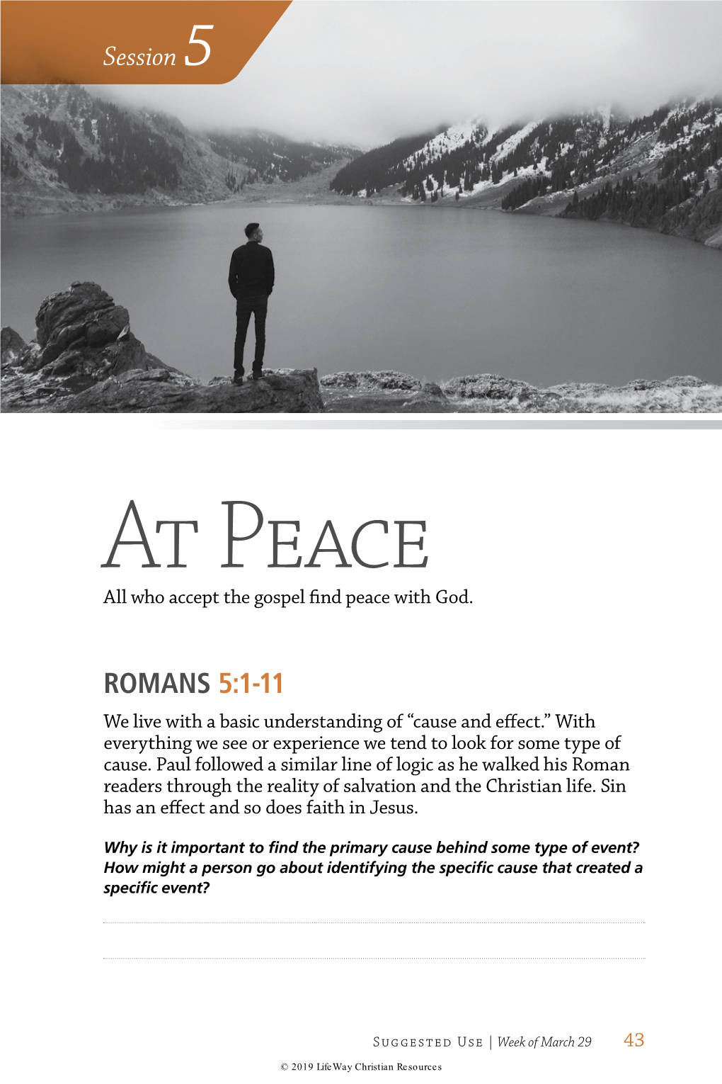 ROMANS 5:1-11 Session 5