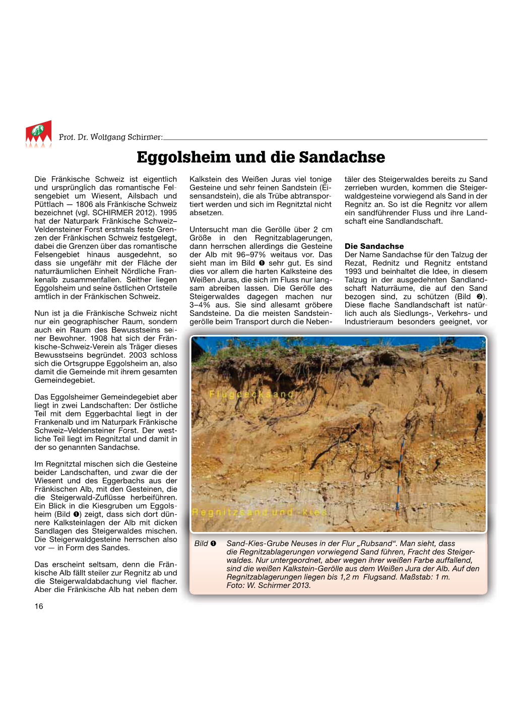 (2013) Eggolsheim Und Die Sandachse Die Fränkische