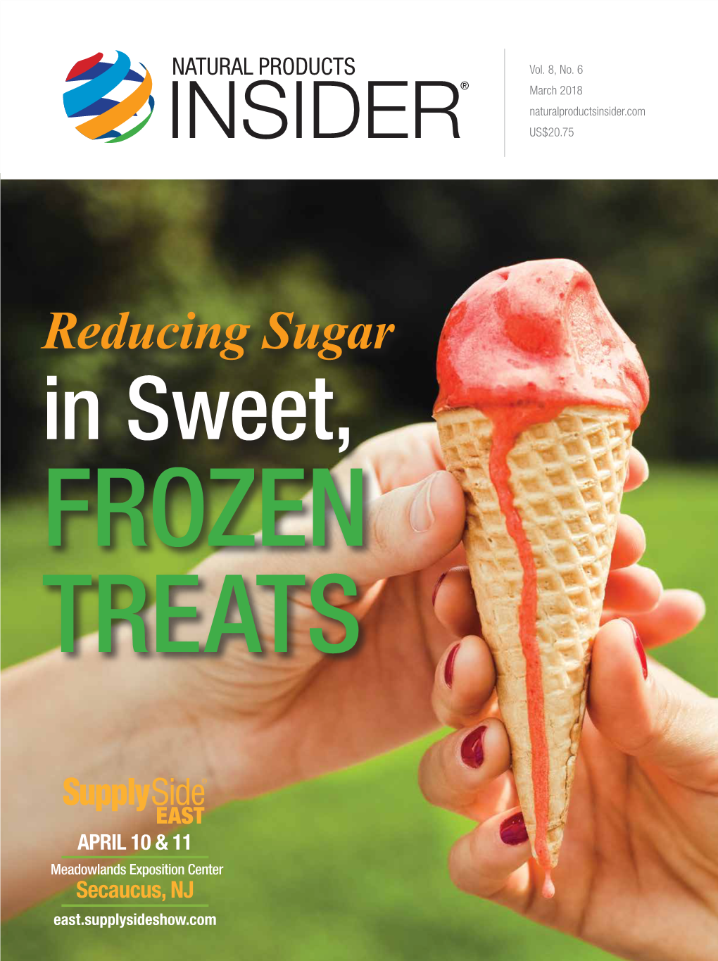 Reducing Sugar in Sweet, FROZEN TREATS