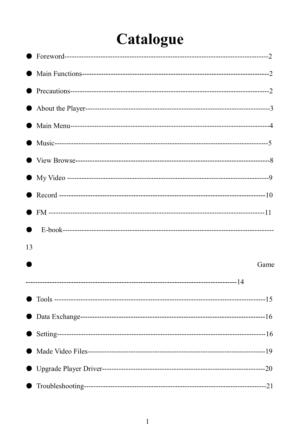 Main Functions 2