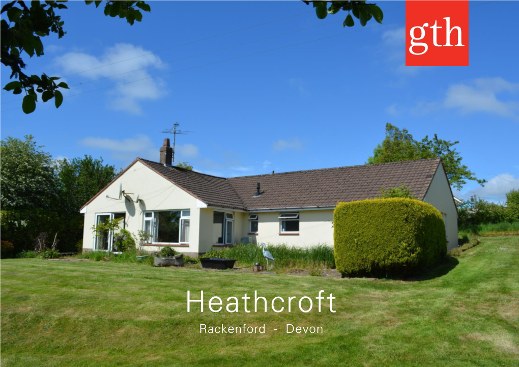 Heathcroft Rackenford - Devon Heathcroft