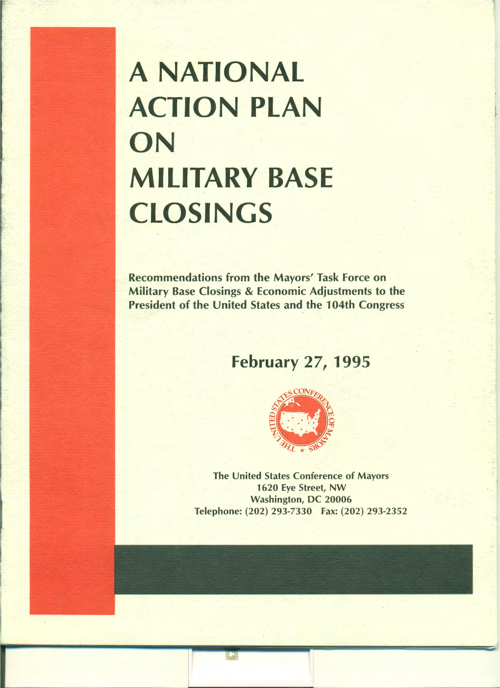 A National Action Plan on Military Base Closings