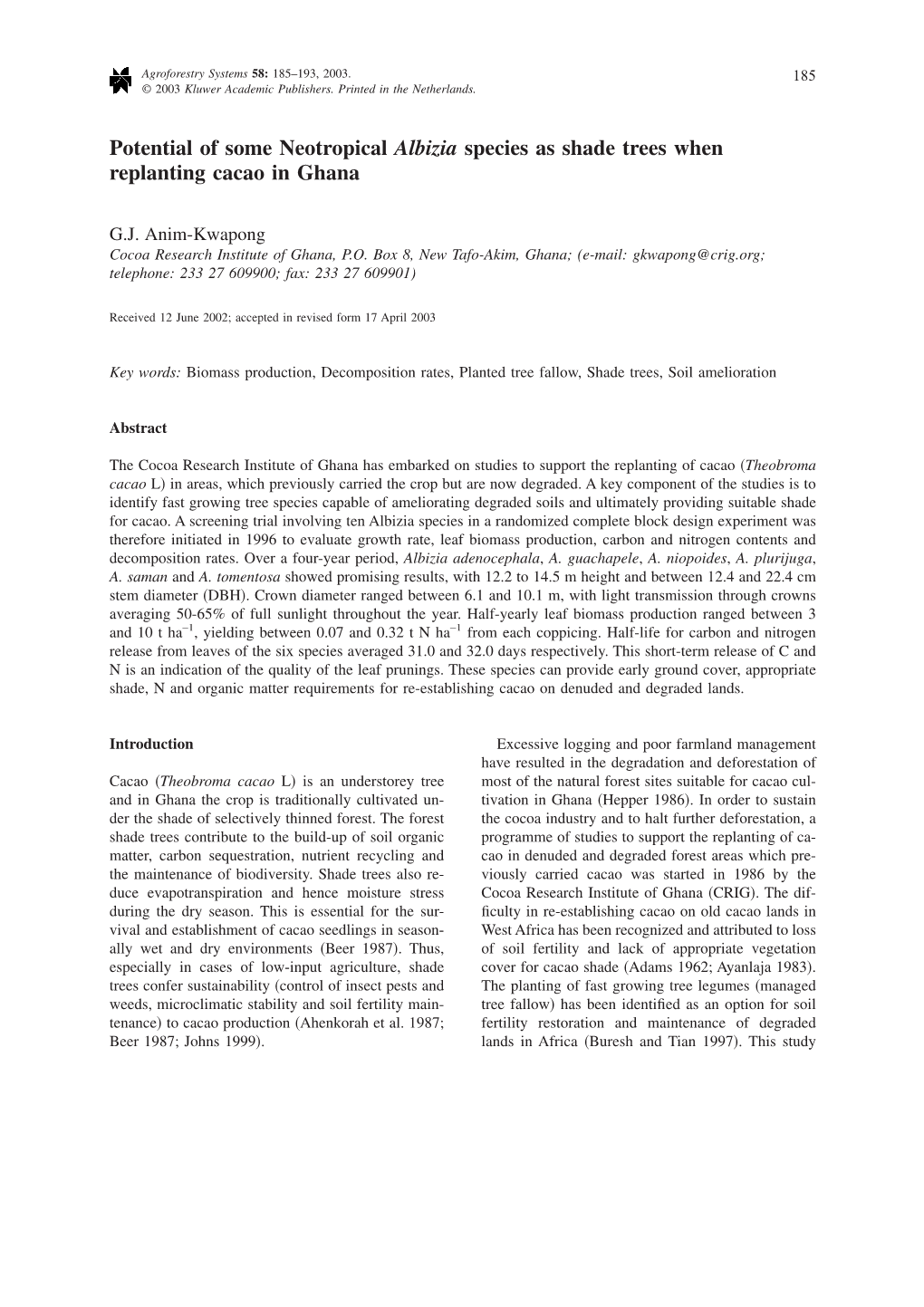 Species As Shade Trees Whenreplan