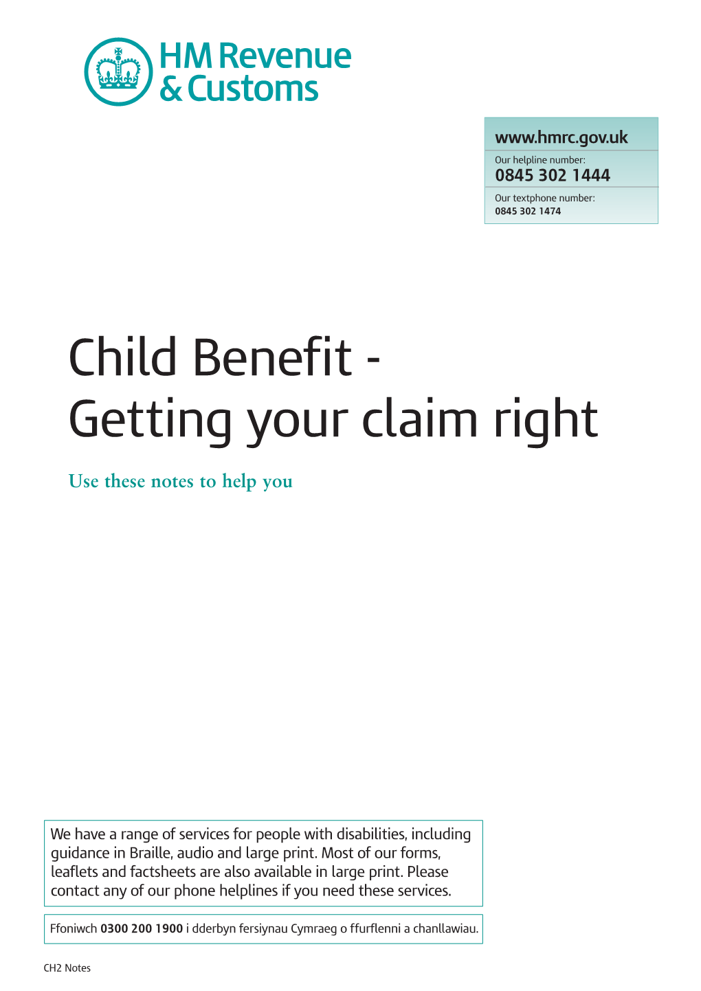 Child Benefit - Getting Your Claim Right
