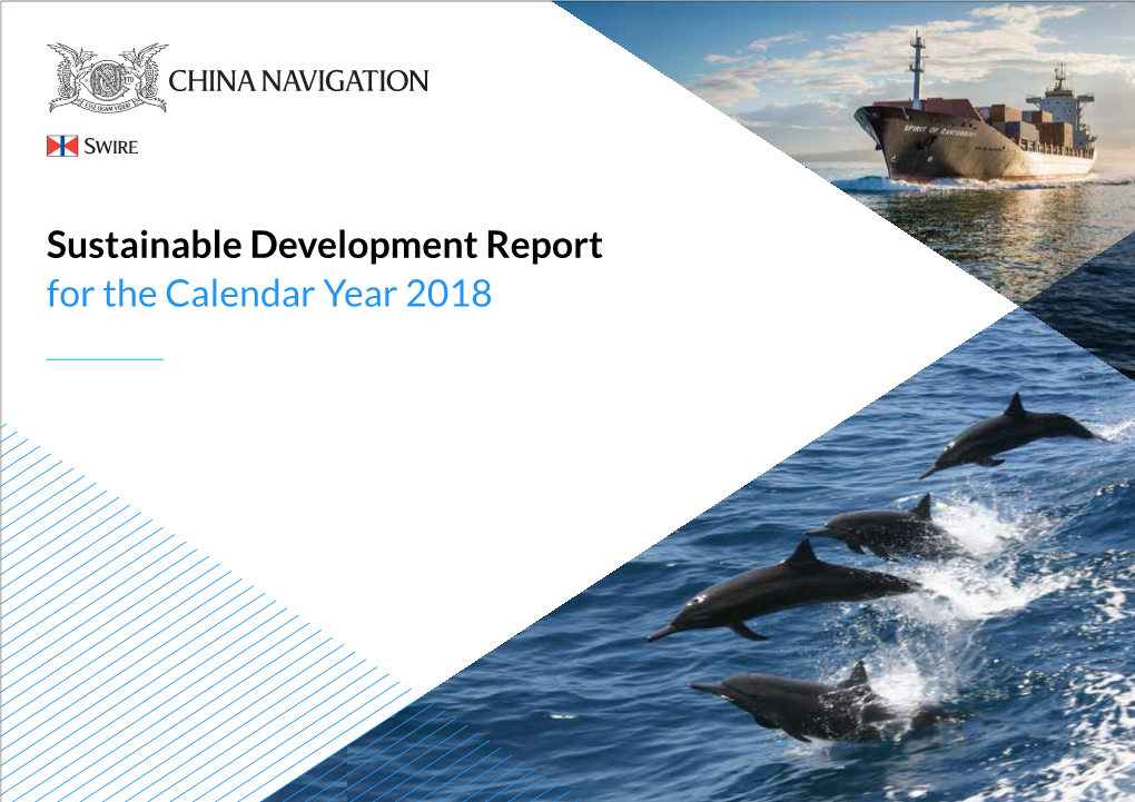 Sustainable Development Report for the Calendar Year 2018 Index 2